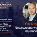 Warszawa - 14.06.2022 - szkolenie: Nowoczesna weryfikacja najemców - Filip Dykas