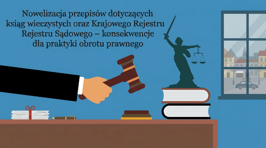 Nowelizacja przepisów dotyczących ksiąg wieczystych oraz Krajowego Rejestru Sądowego – konsekwencje dla praktyki obrotu prawnego